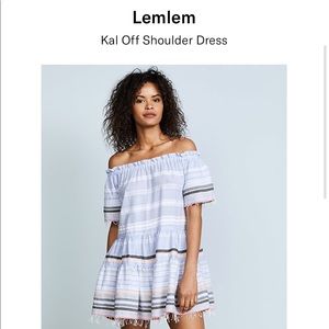 Lemlem Kal Off The Shoulder Dress, Medium